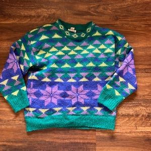 Vintage Fair Isle Sweater